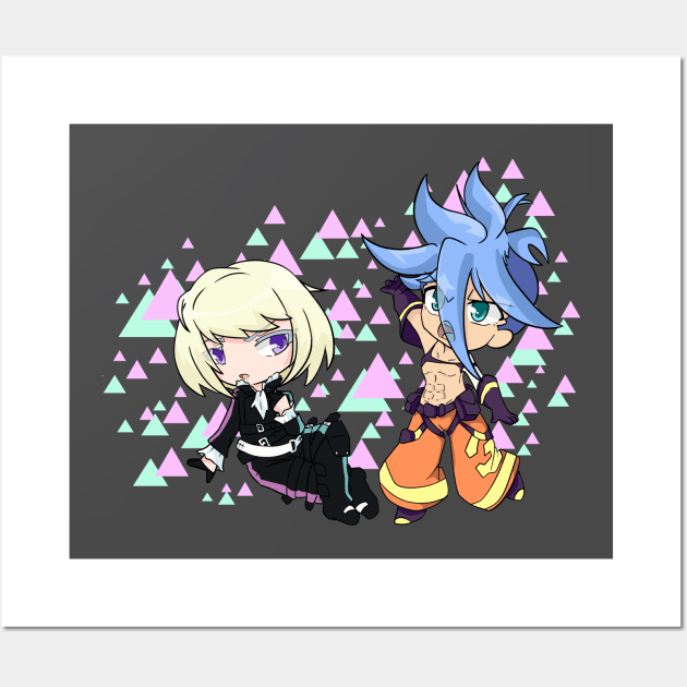 Promare Lio x Galo Wall Art by kelsmister